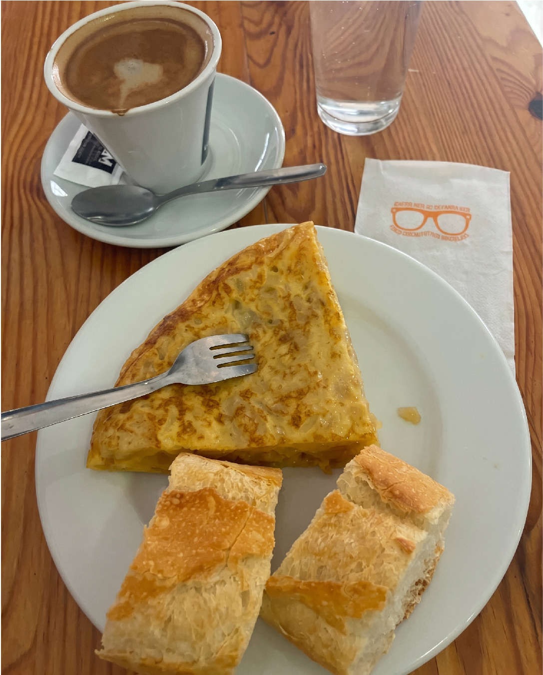 Bocadillo de tortilla
